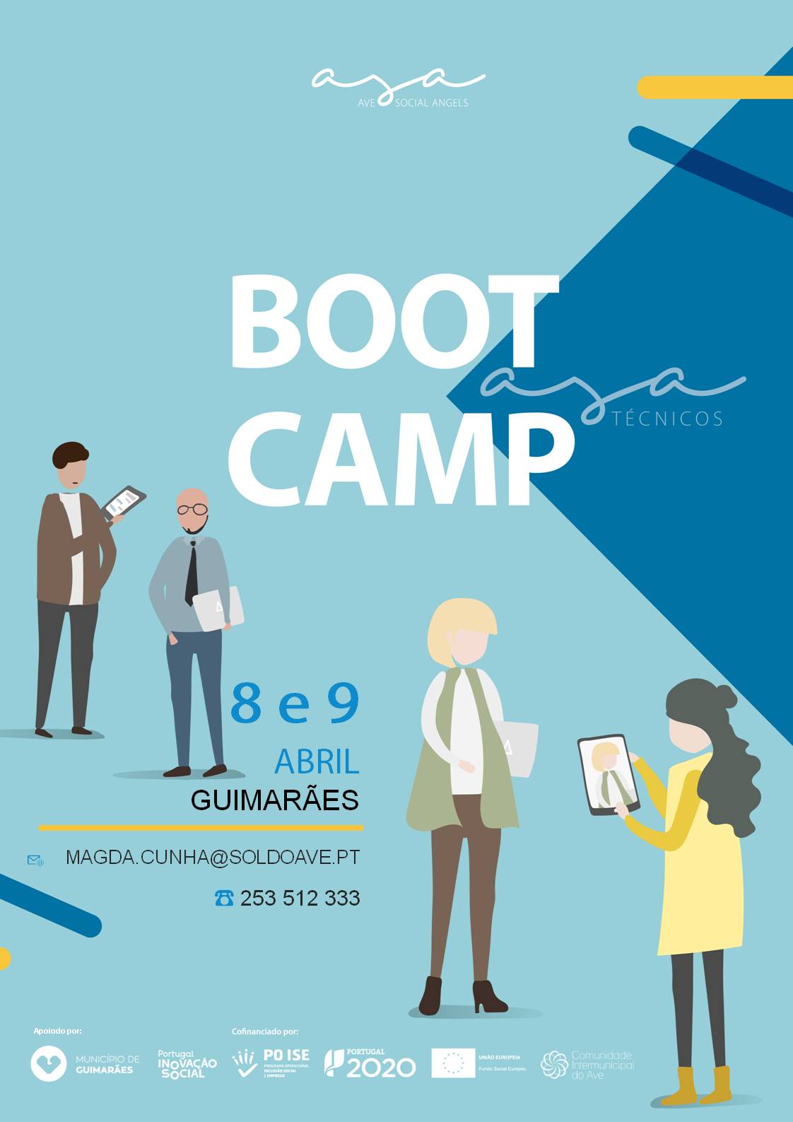 Cartaz Bootcamp ASA Técnicos