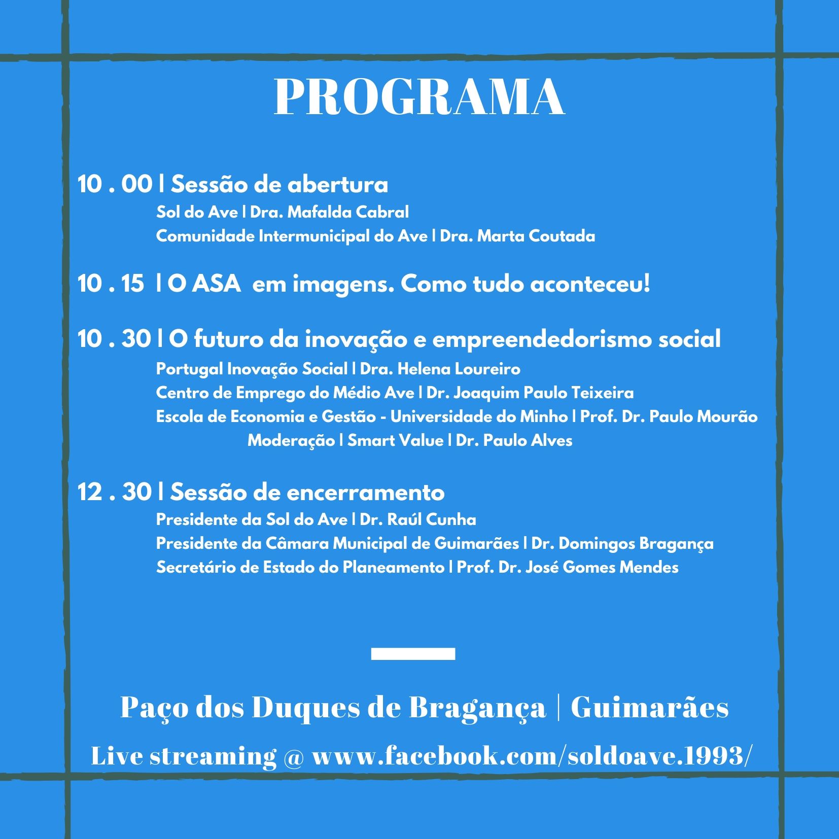 Convite Evento final ASA verso